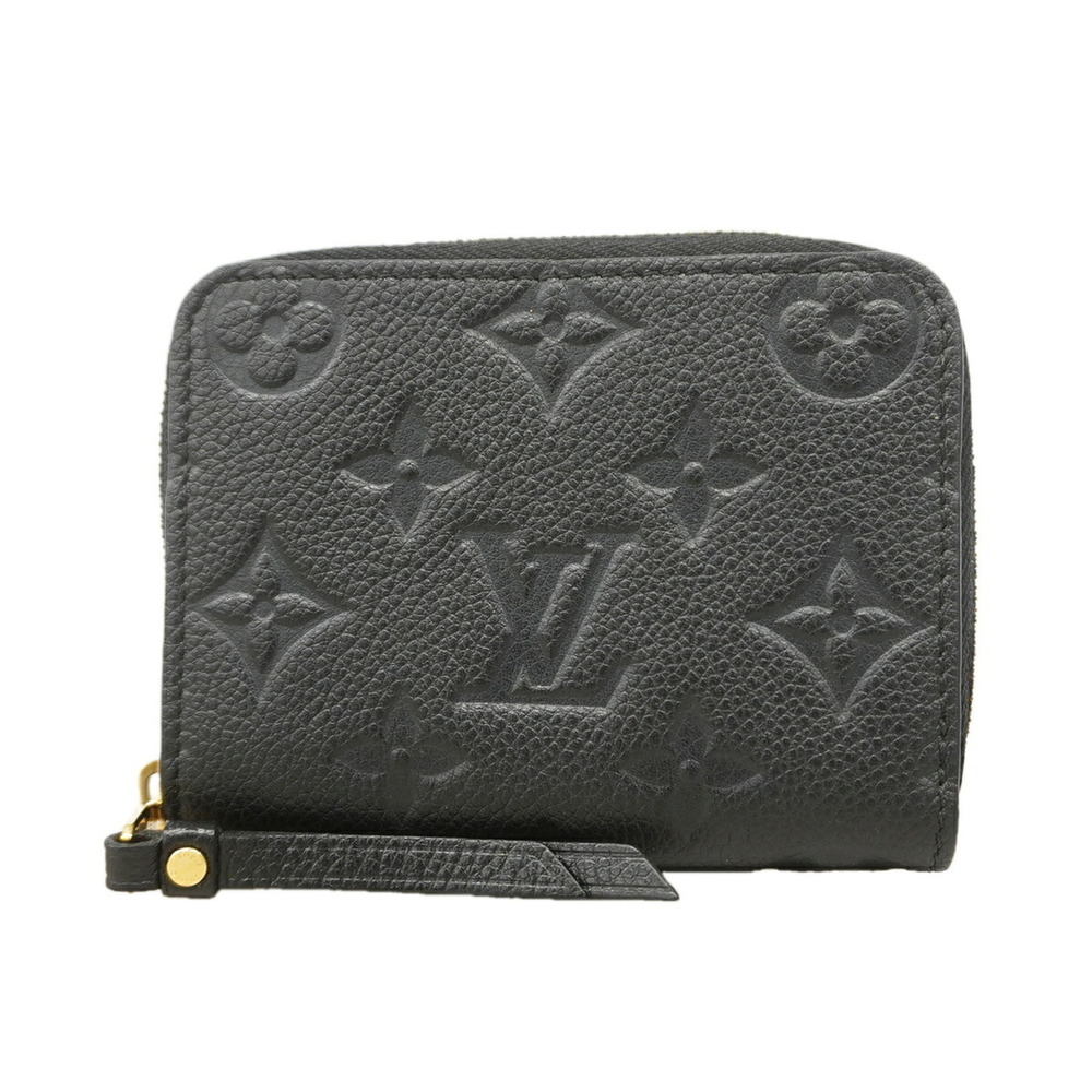 Louis Vuitton Monogram Empreinte Zippy Coin Purse M60574 Noir (Women's)